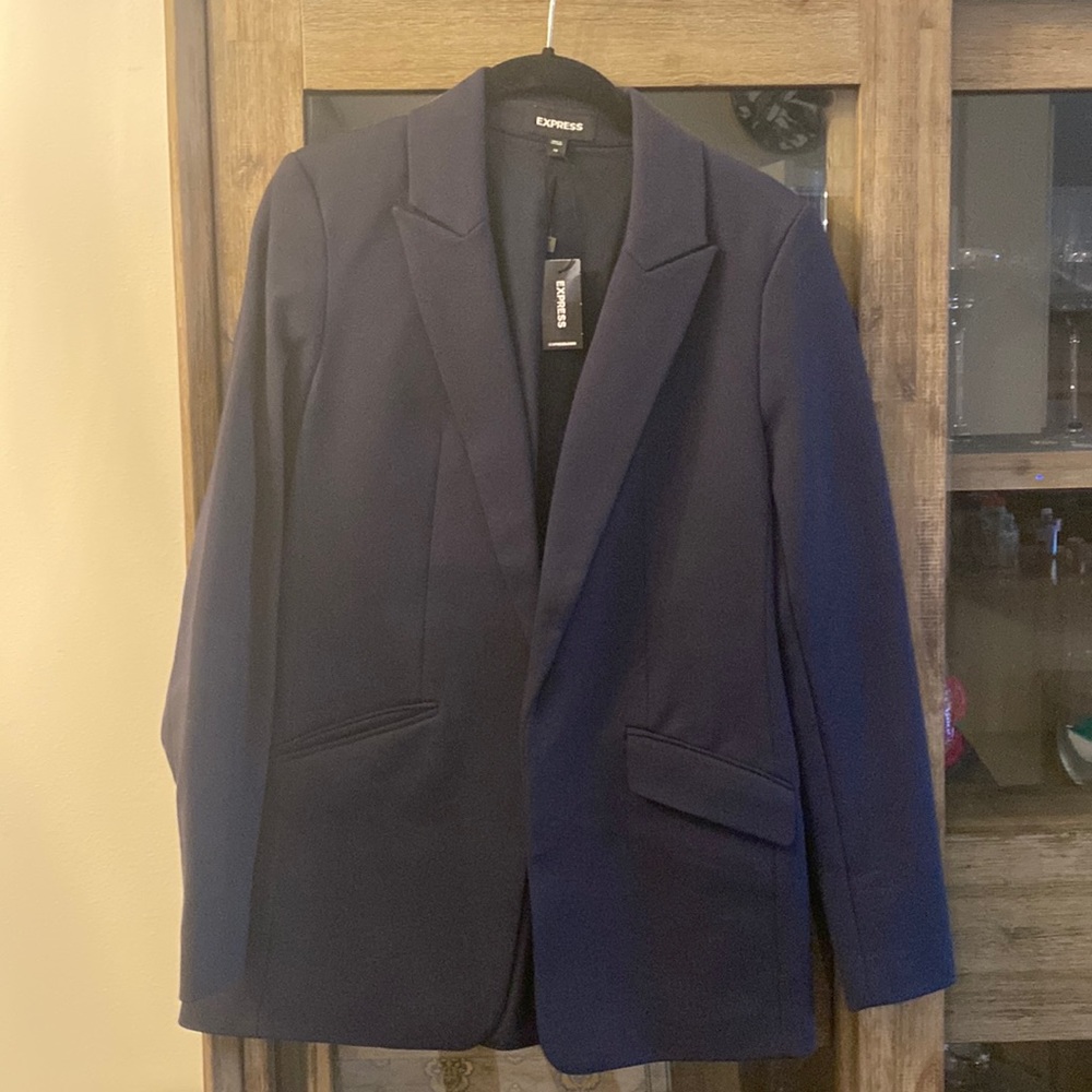 Express Navy Blue XS NWT Blazer